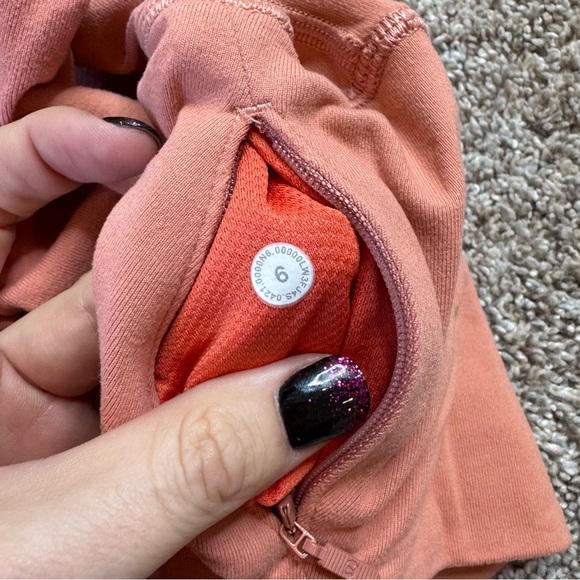 LULULEMON Ready to Rulu Top Pink Savannah size 6 - Picture 5 of 7
